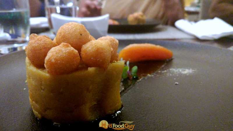 Dessert - Orange Poached Pear with Poornallu - Wine Pairing