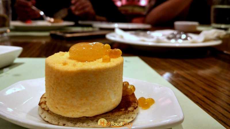 Honey Mousse and Black Sesame Pancakes - Wok's Hot Honey Mousse and Black Sesame Pancakes - Wok's Hot