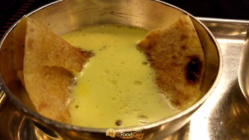 Holige with Badam Milk - Sankranti Food Festival Holige with Badam Milk - Sankranti Food Festival