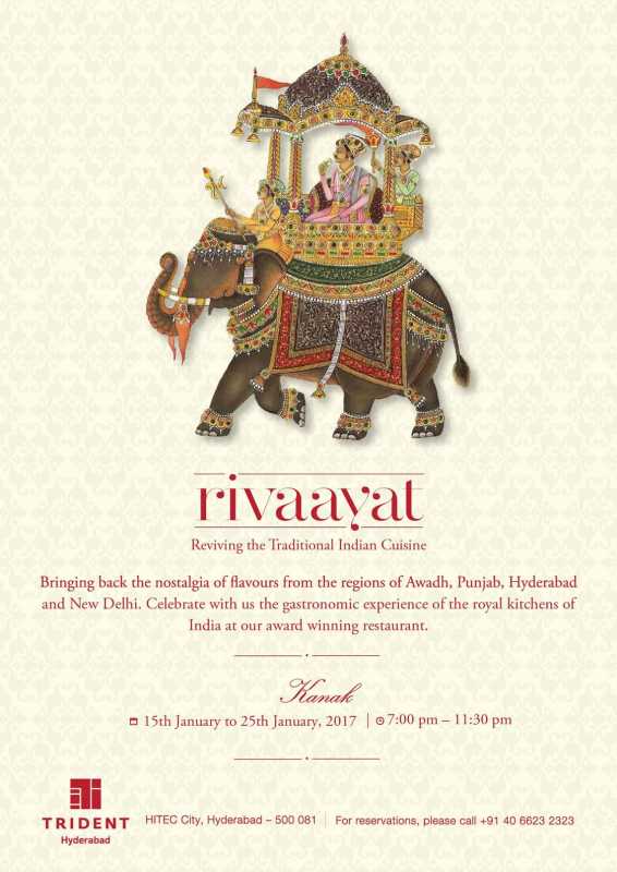 Rivaayat - Trident Hyderabad