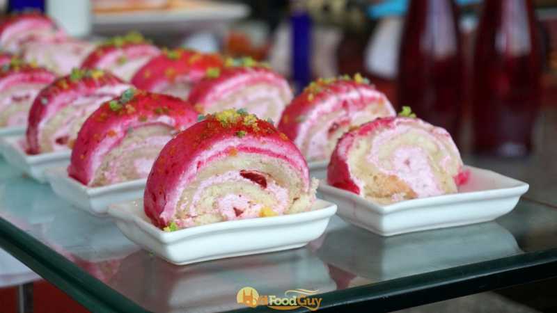 Strawberry Pin Wheel - Amara Saturday Brunch