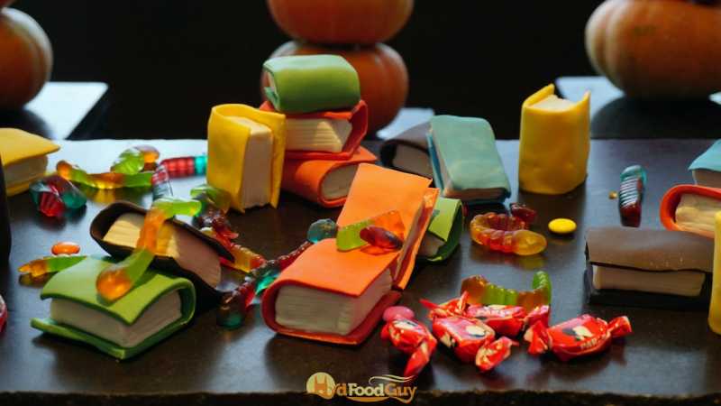 Parle G Biscuit Books with Vanilla Cheesecake - Amara Saturday Brunch