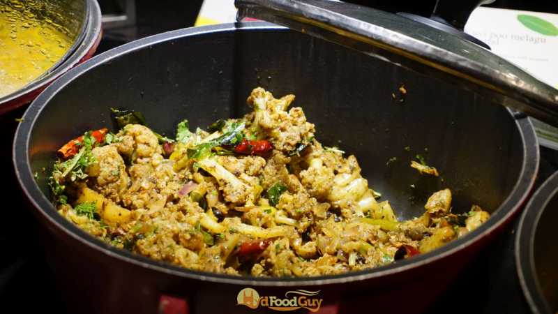 Kavi Poo Melagu Perratal - Chettinad Food - Westin Hyderabad