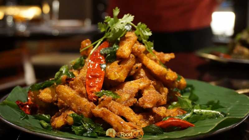 Urulai Kuchi Varuval - Chettinad Food - Westin Hyderabad