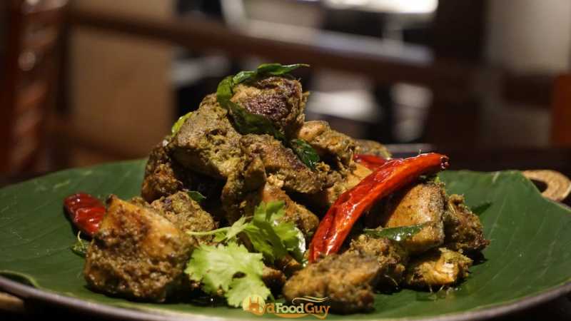 Kozhi Malli Varuval - Chettinad Food - Westin Hyderabad