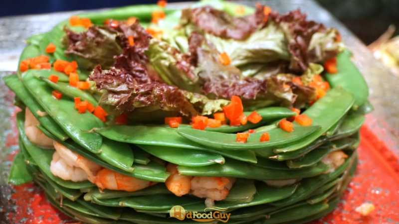 Snow Pea and Shrimp Salad - Amara