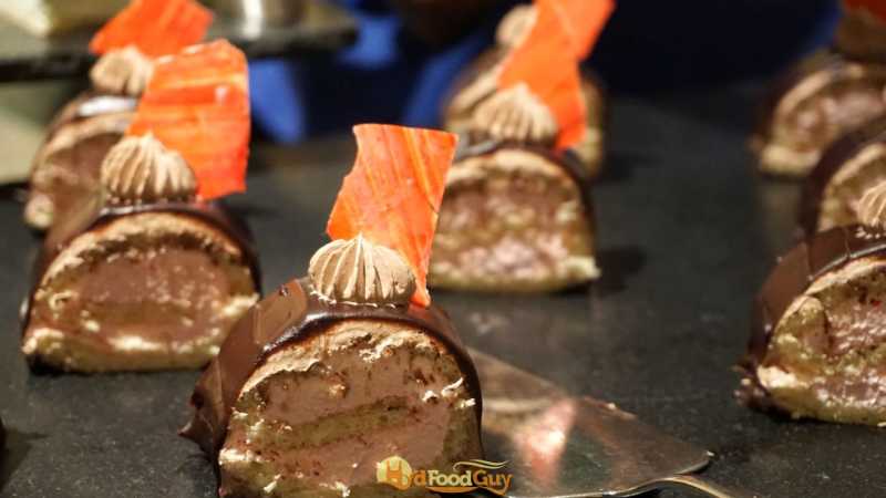 Strawberry and Chocolate Roulade - Amara