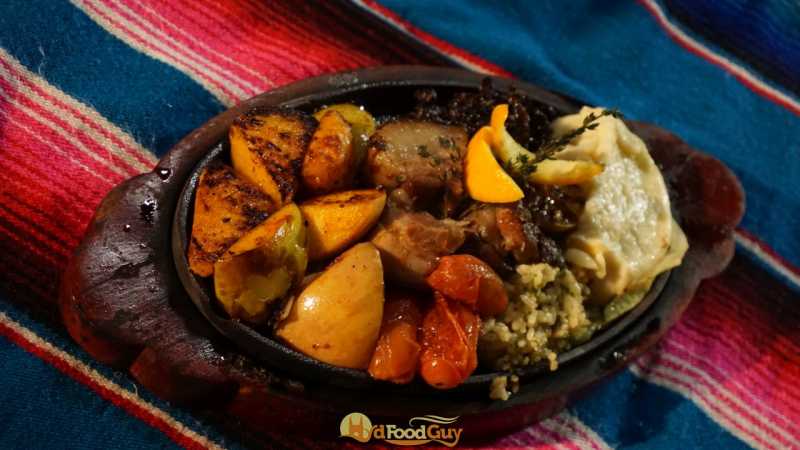 Sous Vide Pork Sizzler - La Cantina Sous Vide Pork Sizzler - La Cantina