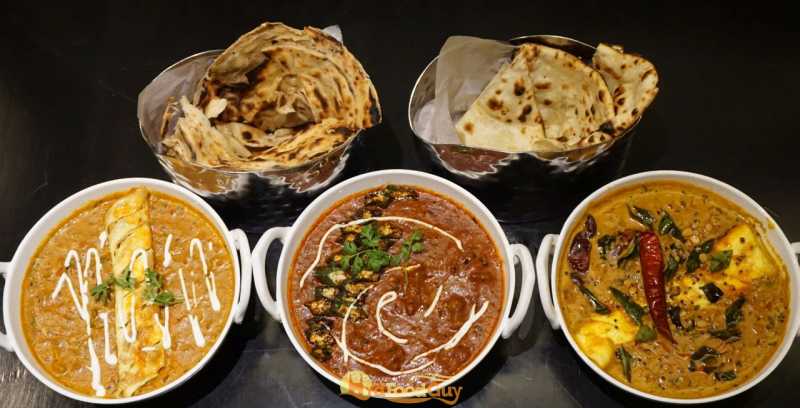 Main Course - Curries and Breads