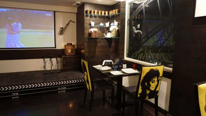 Big Screen and Live Performance Area