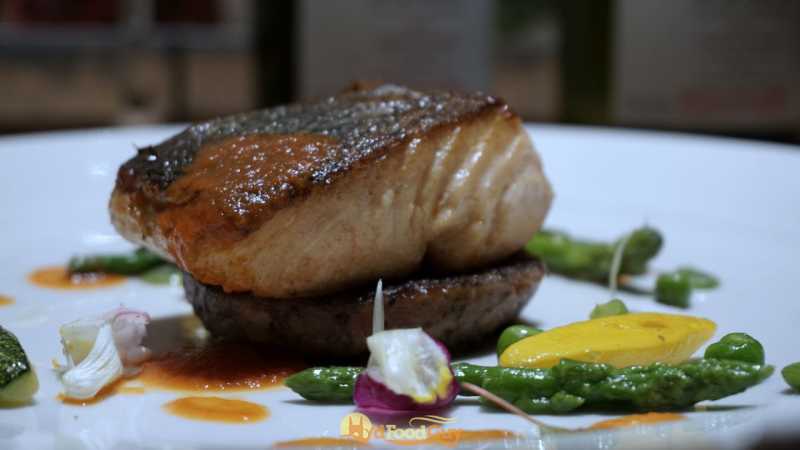 Atlantic Salmon and Pulled Lamb Galette Atlantic Salmon and Pulled Lamb Galette