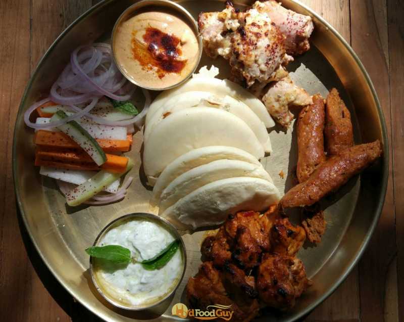 Lebanese Key-Bab Platter Mocha Cafe and Bar - Lebanese Key-Bab Platter