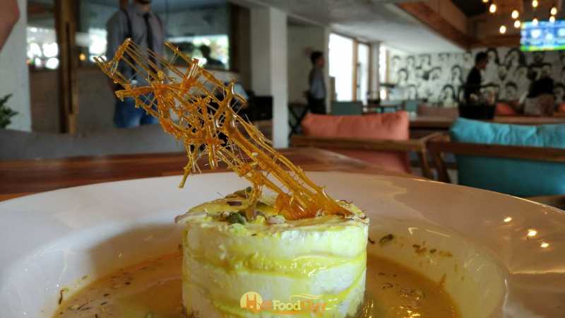 Rasmalai Cheesecake Mocha Cafe and Bar - Rasmalai Cheesecake