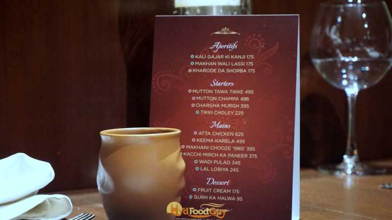 Rangla Punjab Menu Rangla Punjab Menu