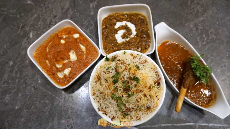 Main Course with Biryani Main Course with Biryani