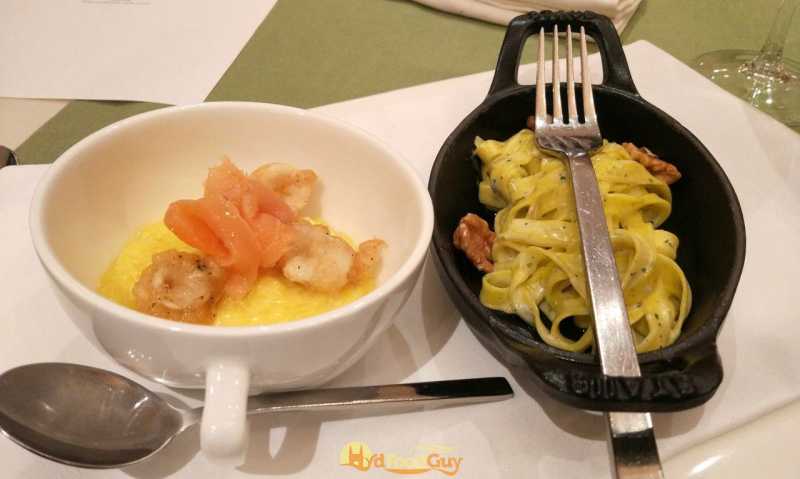 Fettuccini and Risotto - Tuscany - Trident Hyderabad