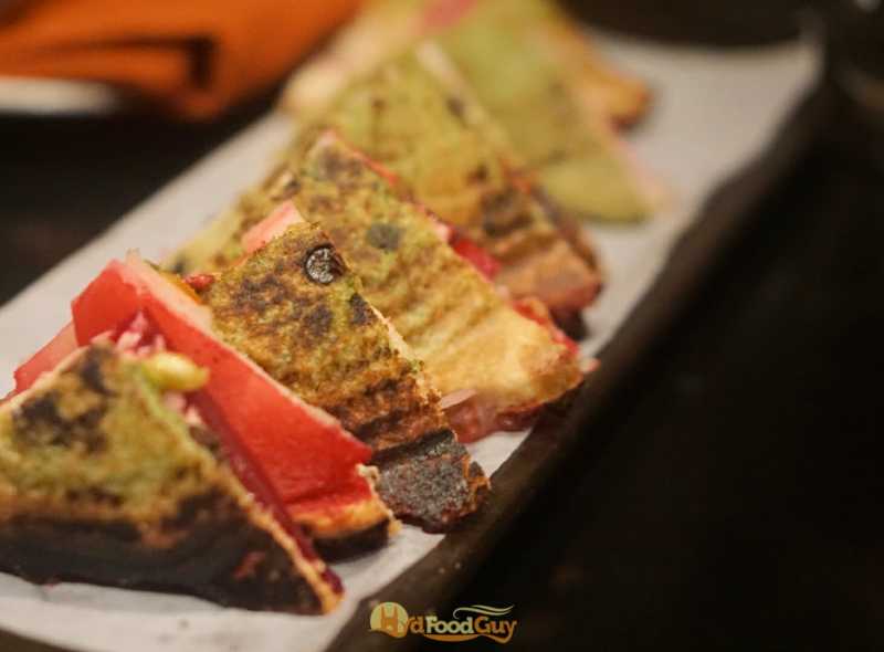 Mumbai Masala Toastie - Link Cafe - Sheraton Hyderabad