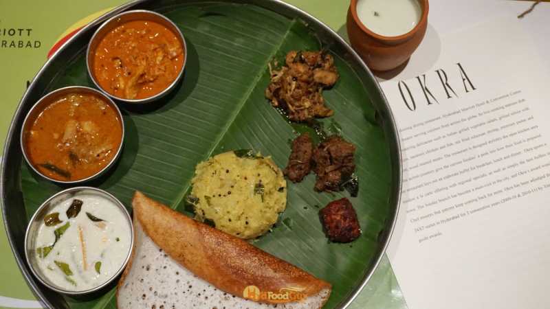 Syrian Christian Non-Veg Thali at Okra Syrian Christian Non-Veg Thali at Okra