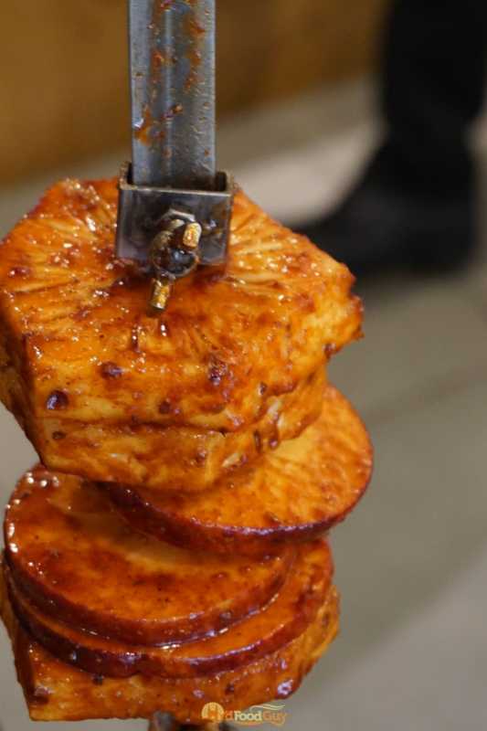 Churasco Apple and Pineapple Churasco Apple and Pineapple