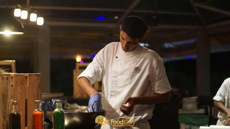 Small Bites from Live Station - Italian Food Fest