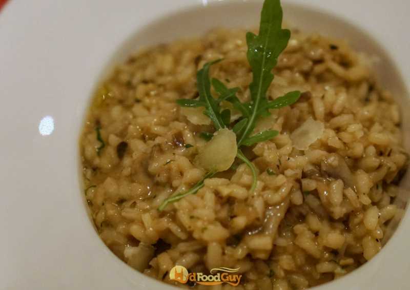 Mushroom Risotto with Truffle Oil - Italian Food Fest