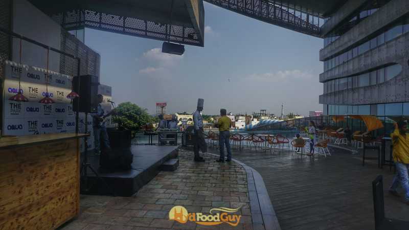 Overlooking the Lake The Park Hyderabad Sunday Brunch - Poolside