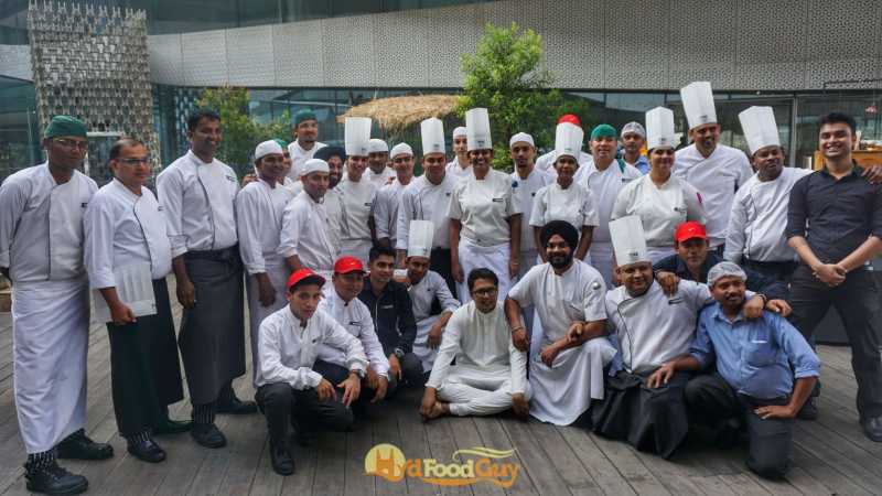 Ensemble Behind The Park's Sunday Brunch The Park Hyderabad Sunday Brunch - Team