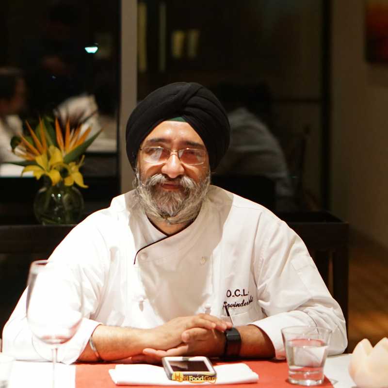 Chef Parvinder Singh Bali Chef Parvinder Singh Bali - Rivaayat - Trident Hyderabad