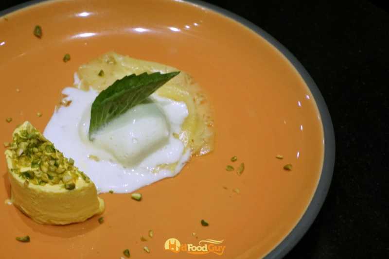 Orange Parfait and Pineapple Carpaccio - Prego - Westin Hyderabad