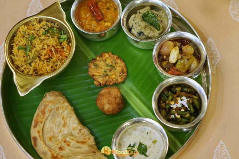 Veg Thali at Dakshin Veg Thali at Dakshin