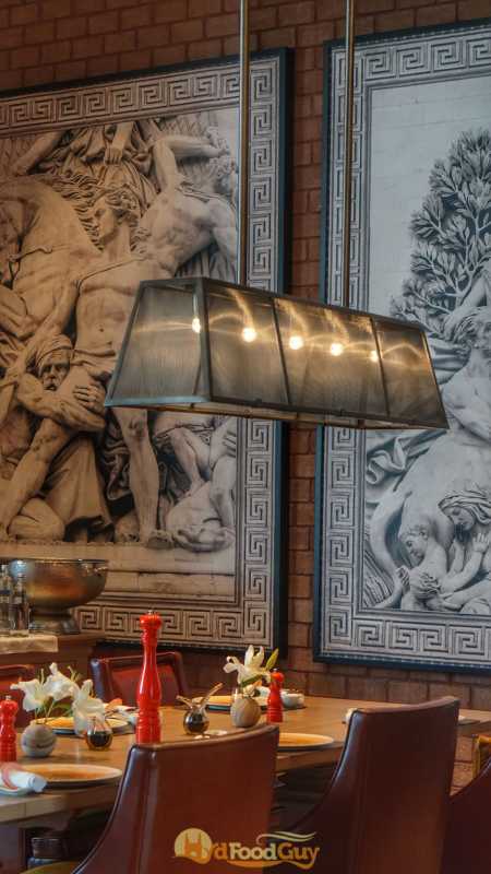 Trattoria Influenced Decor of Ottimo