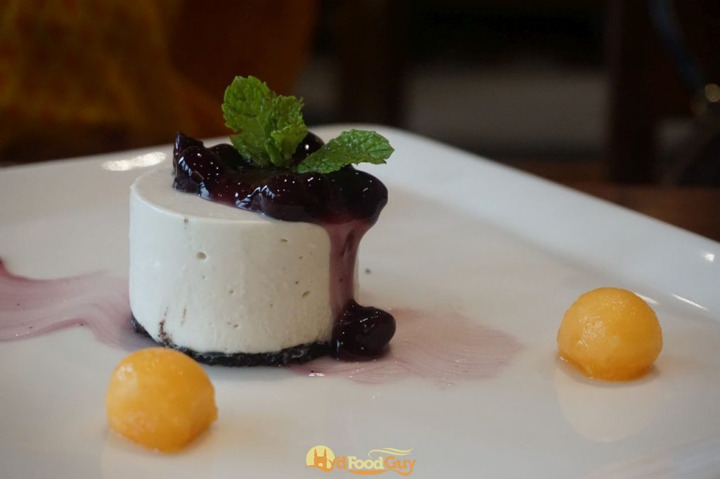 Blueberry Cheesecake - Jonathan's Kitchen Sunday Brunch